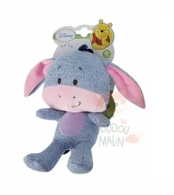 Disney Bourriquet Peluche Tricot Doudou âne Bleu