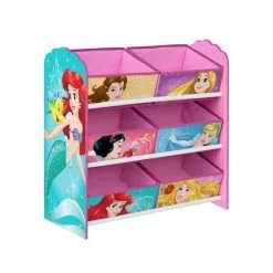 DISNEY PRINCESSES - Meuble De Rangement Pour Chambre D'enfant Avec 6 Bacs