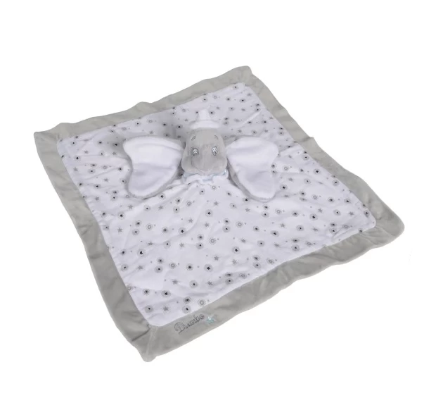 Disney Dumbo L'éléphant Doudou Plat Lange Gris étoile – Image 2