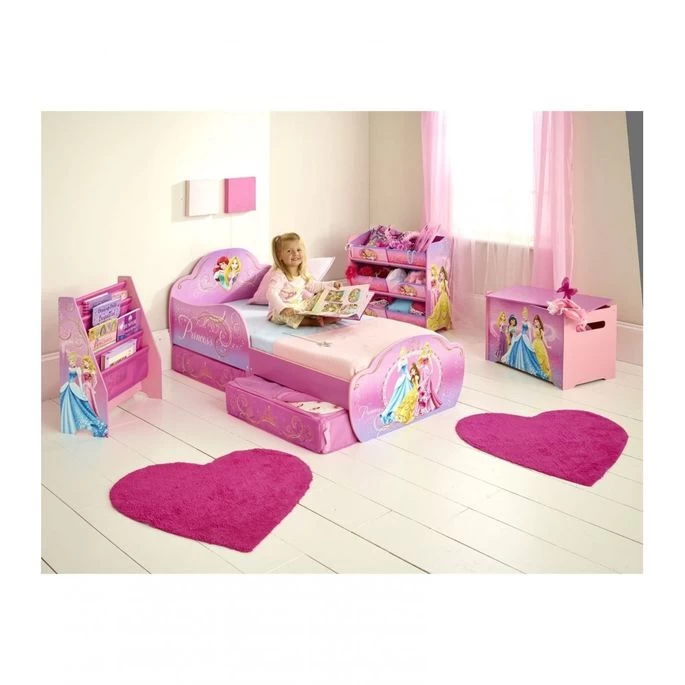 Lit Avec Tiroirs De Rangement Disney Princesses 70x140 Cm â Image 3