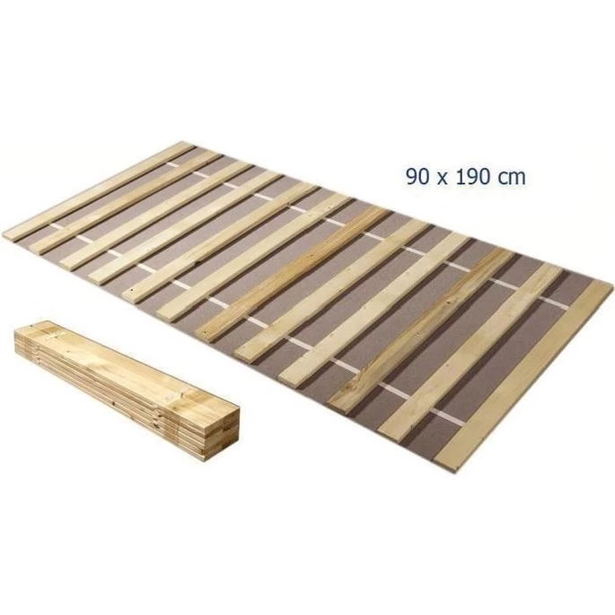 Lit Surélevé Blanc Laqué Rideau Princesses 90x190cm – Image 3