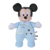 Disney Mickey La Souris Peluche Luminescente Bleu 25 Cm