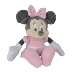 Disney Minnie La Souris Peluche Rose 25 Cm