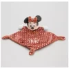 Disney Minnie La Souris Doudou Plat Vieux Rose 25 Cm