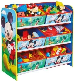 Rangement 6 Paniers Disney Mickey