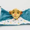 Disney Le Roi Lion Doudou Plat Simba Bleu Blanc 25 Cm