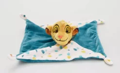 Disney Le Roi Lion Doudou Plat Simba Bleu Blanc 25 Cm