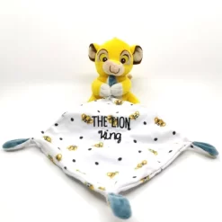 Disney Simba Le Lion Doudou Mouchoir The Lion King 25 Cm