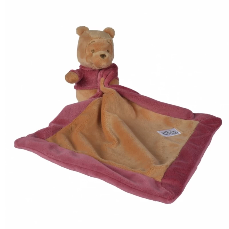 Disney - Winnie L'ourson - Peluche Avec Doudou Rouge Jaune 30 Cm â Image 2
