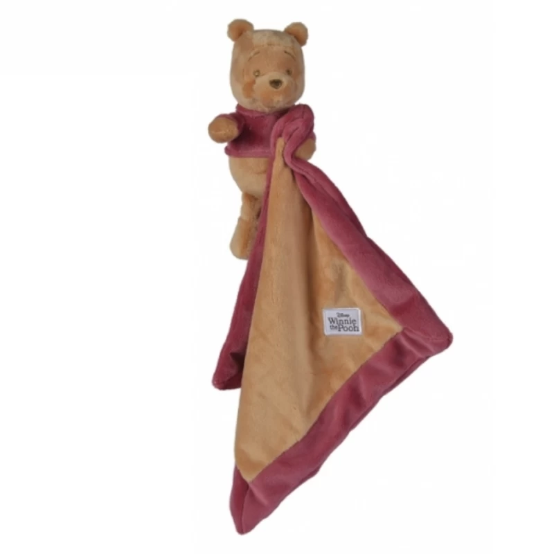 Disney - Winnie L'ourson - Peluche Avec Doudou Rouge Jaune 30 Cm â Image 3