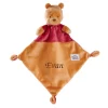 Disney - Winnie L'ourson - Doudou Plat Jaune Rouge 25 Cm