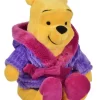Disney Winnie L'ourson Peluche Peignoir Violet 25 Cm