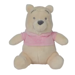 Disney Winnie L'ourson Peluche Rose 25 Cm